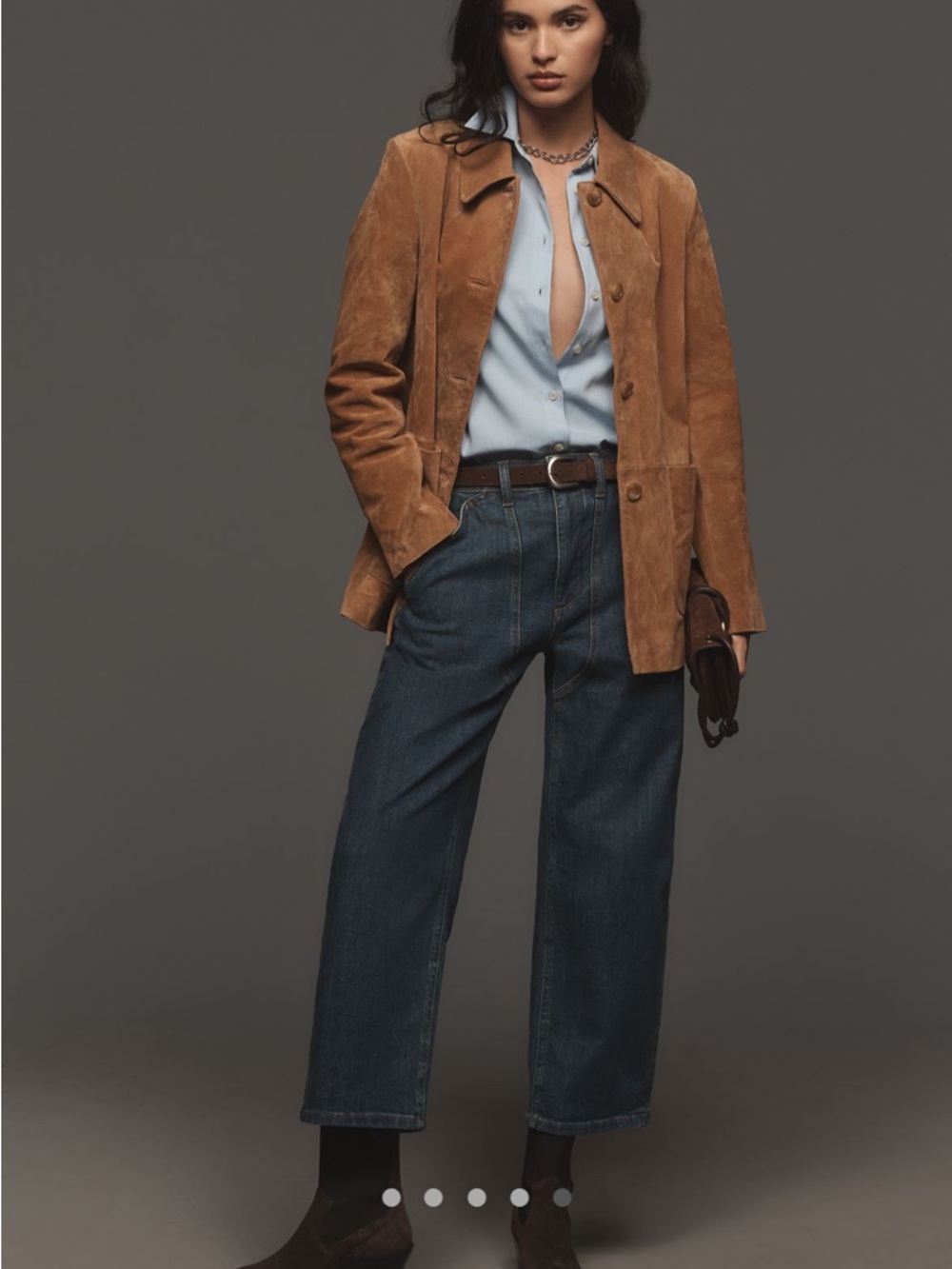 Anthropologie Rumored Suede Jacket - Picture 4 of 7